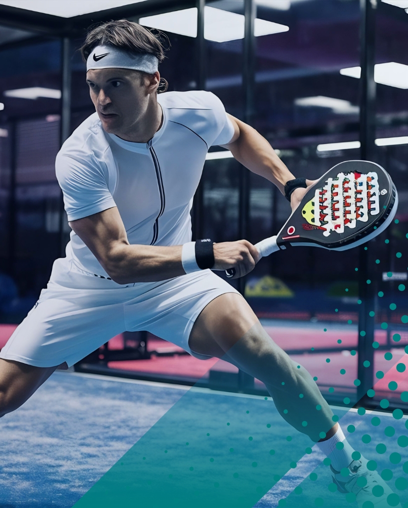 Entraînement en académie de padel au club Alpadia pour progression et performance